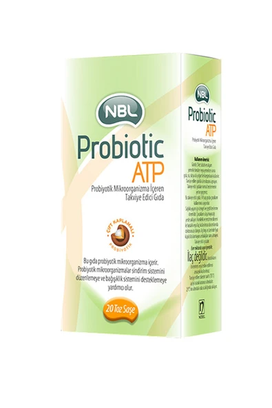 Nbl Probiotic ATP Takviye Edici Gıda 10 Toz Saşe ürün görseli