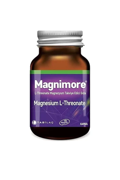 Magnimore L-Threonate Magnezyum Takviye Edici Gıda 60 Kapsül ürün görseli