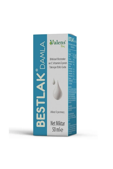 Bestlak Bitkisel Ekstreler İçeren Takviye Edici Gıda 50 ml