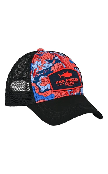 Fujin Pro Angler GEO Red Balıkçı Şapkası - 3