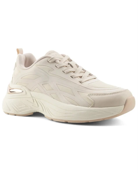 U.s. Polo Assn. Gelda 5Fx Kadın Bej Günlük Spor Ayakkabı - 2