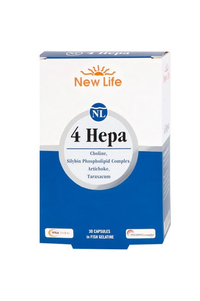 New Life 4 Hepa Takviye Edici Gıda 30 Kapsül ürün görseli