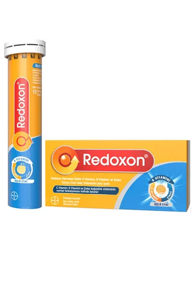 Redoxon Üçlü Etki Takviye Edici Gıda 30 Efervesan Tablet ürün görseli