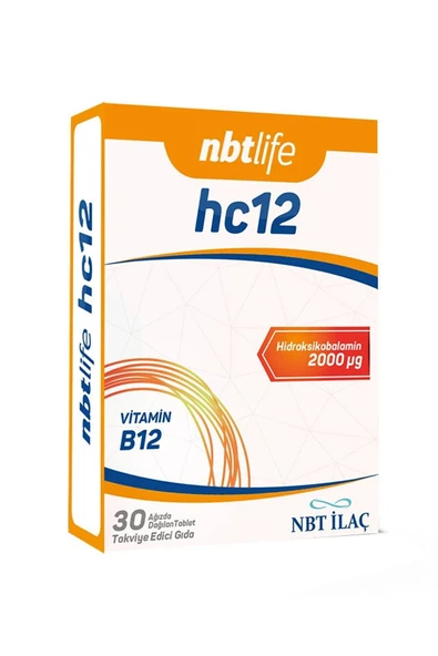 Nbt Life Hc 12 Takviye Edici Gıda 30 Kapsül ürün görseli