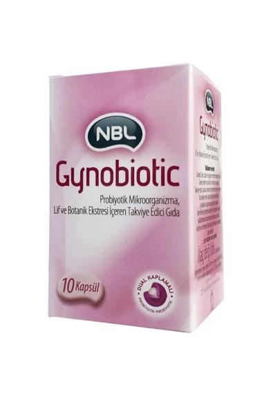 Nbl Gynobiotic Takviye Edici Gıda 10 Kapsül ürün görseli