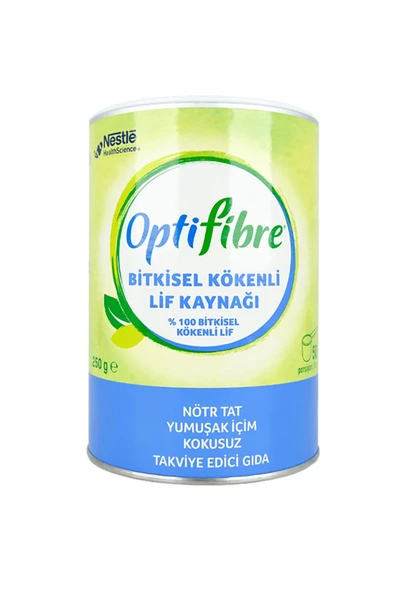 Nestle OptiFibre Bitkisel Kökenli Lif Kaynağı Takviye Edici Gıda 250 g