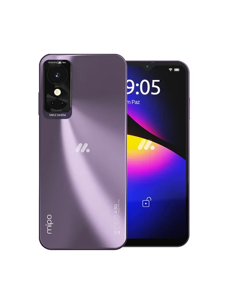 Mipo M46 Plus 8gb Ram 256 GB Hafıza 48+2mp Kamera Akıllı Cep Telefonu MOR