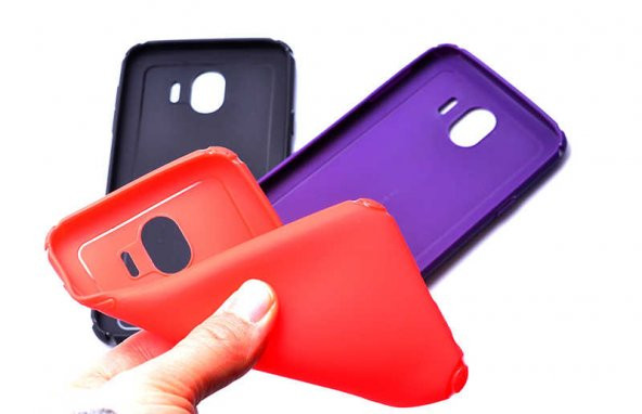 Galaxy J4 Kılıf Zore Stop Silikon - 3