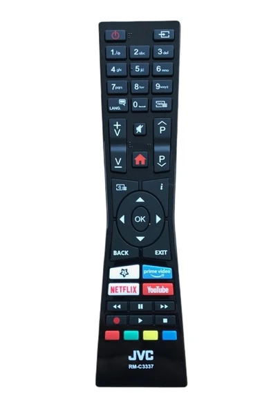 JVC LT-43VU3105T Uyumlu LED Tv Kumandası