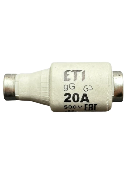 (8 Adet) 20 Amper Seramik Sigorta ETI - 2