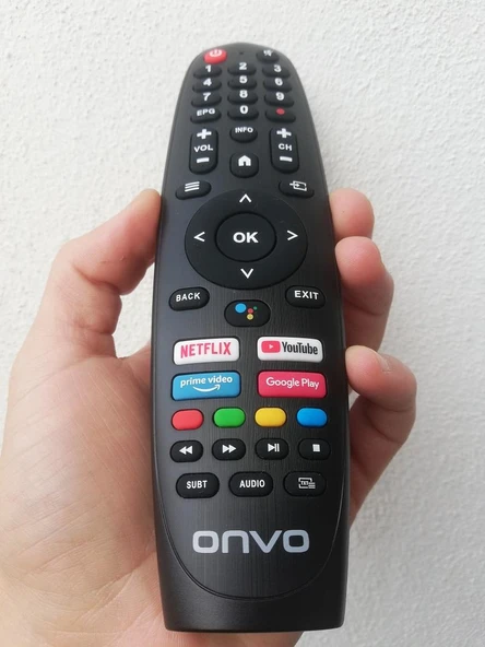 Onvo OV55F900 Android Smart Tv Kumanda-No Mic. - Resim 2