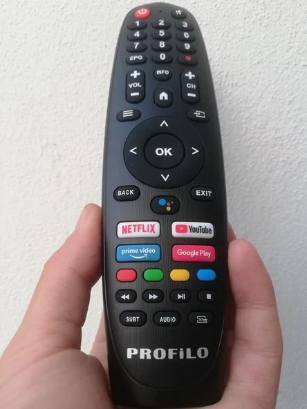 Profilo 58PA525EG  Android Smart Tv Kumanda-No Mic. - Resim 2