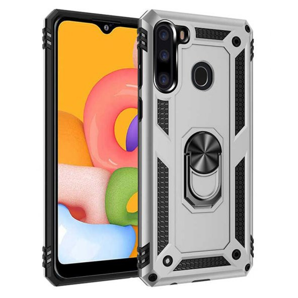 Galaxy A21 Kılıf Zore Vega Silikon - 6