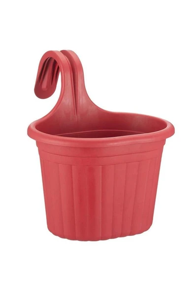Omnipazar SO-TOM1 Tombik Askılı Balkon Saksı 3 Litre No 1