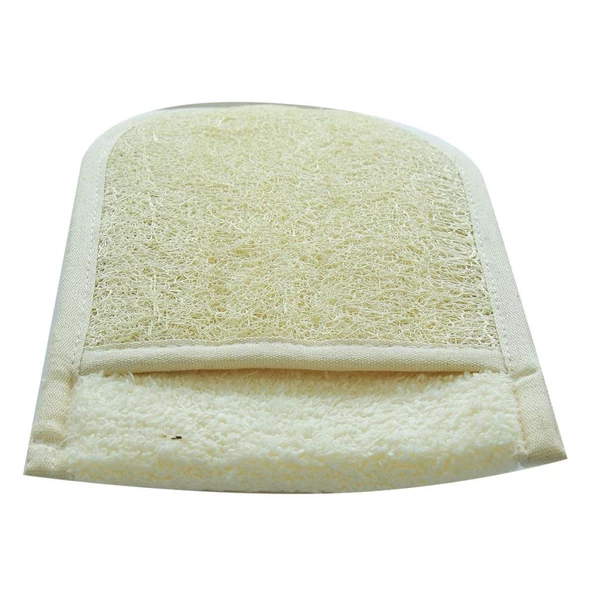 Nascita Doğal Kabak Lifli Banyo Duş Lifi Eldiveni Kese 15x25 Cm - 3