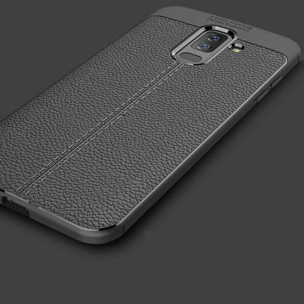 Galaxy J8 Kılıf Zore Niss Silikon Kapak - 6