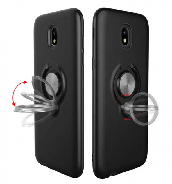 Galaxy J6 Kılıf Zore Ring Youyou Kapak - 3