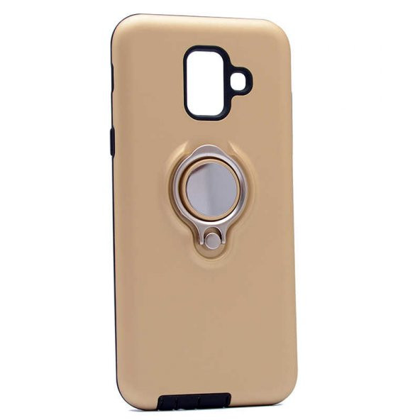 Galaxy J6 Kılıf Zore Ring Youyou Kapak - 8