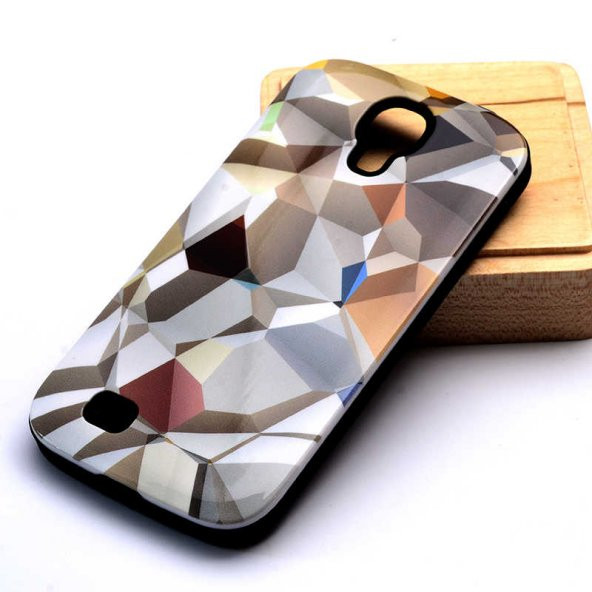 Galaxy S4 Kılıf Zore Piramit Silikon - 6