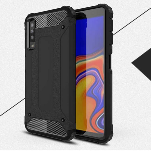 Galaxy A9 2018 Kılıf Zore Crash Silikon Kapak - 3