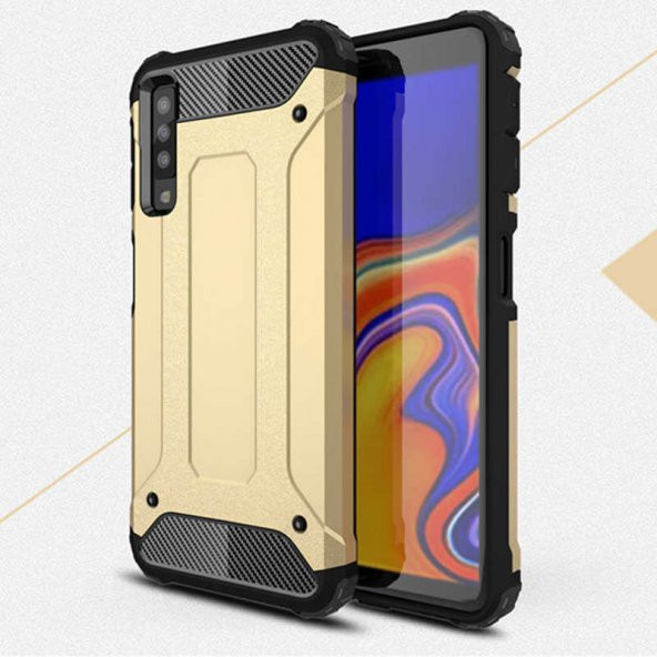 Galaxy A9 2018 Kılıf Zore Crash Silikon Kapak - 4