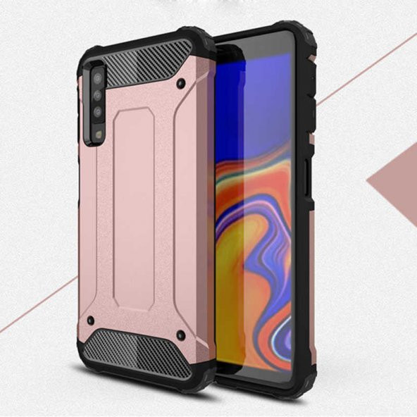 Galaxy A9 2018 Kılıf Zore Crash Silikon Kapak - 7
