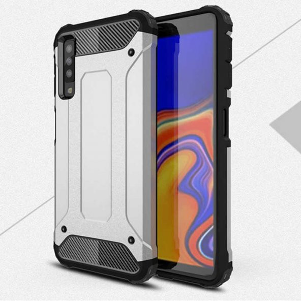 Galaxy A9 2018 Kılıf Zore Crash Silikon Kapak - 8