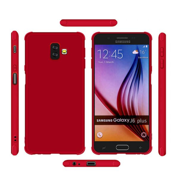 Galaxy J6 Plus Kılıf Zore Neva Silikon - 8