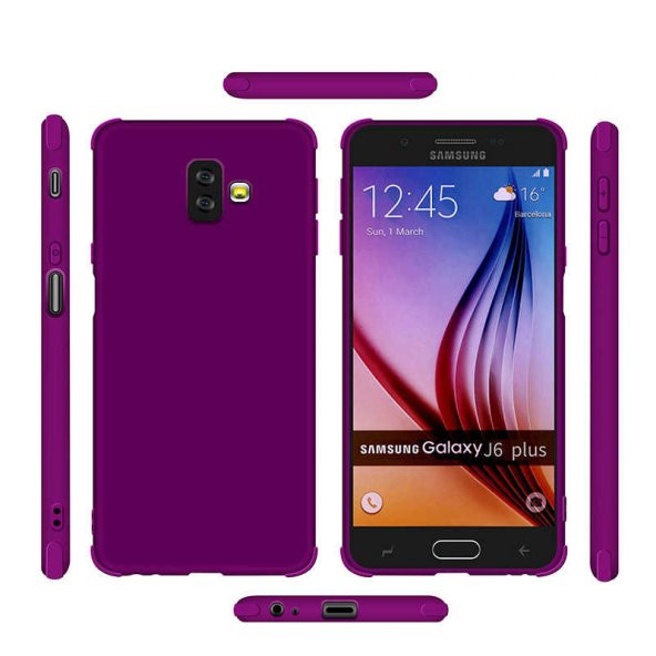 Galaxy J6 Plus Kılıf Zore Neva Silikon - 9