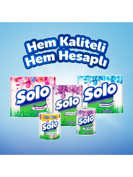Solo Islak Havlu Bahar Tazeliği 2160 Yaprak Kapaklı - 5