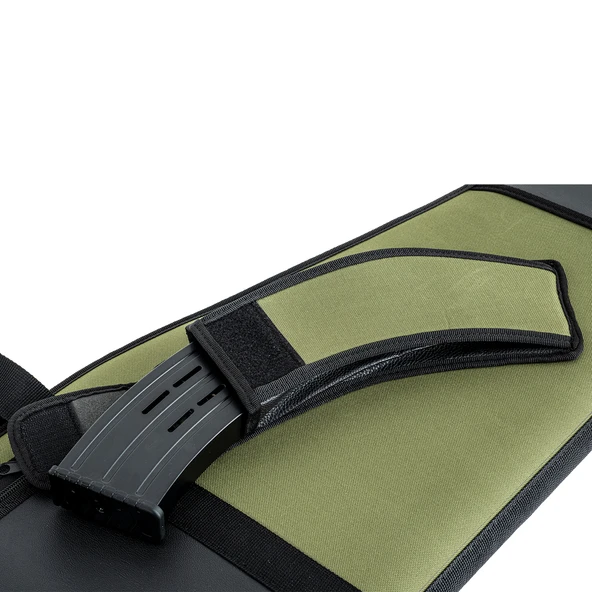 Savage İmperteks Şarjörlü Tüfek Kılıfı Haki-Siyah 110 cm (YT-014) - Resim 3