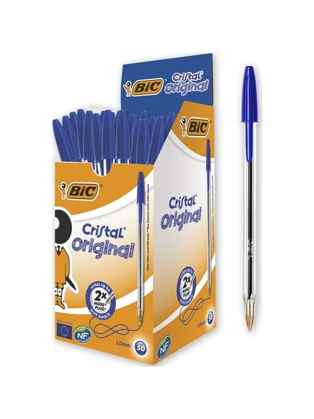 Bic Tükenmez Kalem Cristal 1 MM Mavi Medium | 847 898
