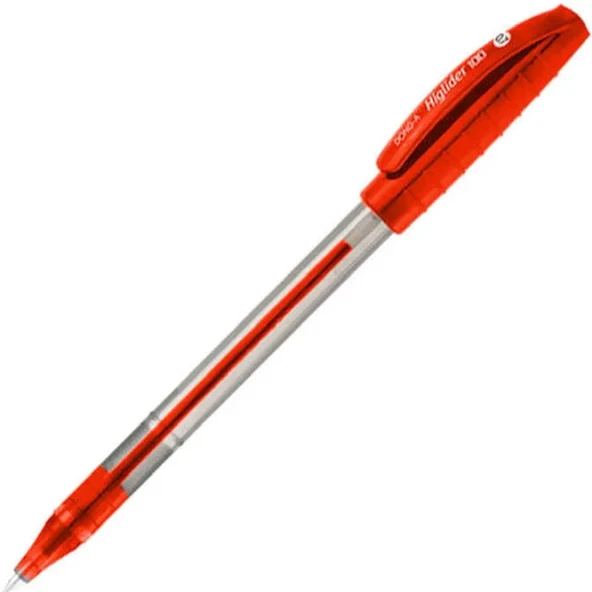 Dong-A Tükenmez Kalem Hybrid Hi-Glider 100 1.0 Mm Kırmızı