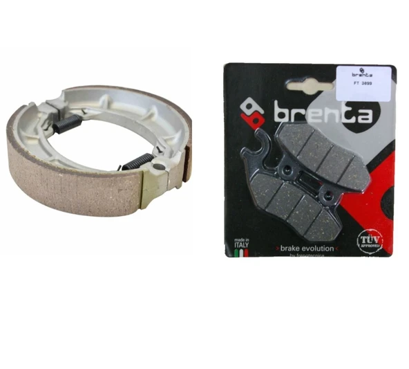 Sym X-Pro 125 Ön ve Arka Fren Balata Takımı Brenta BR01