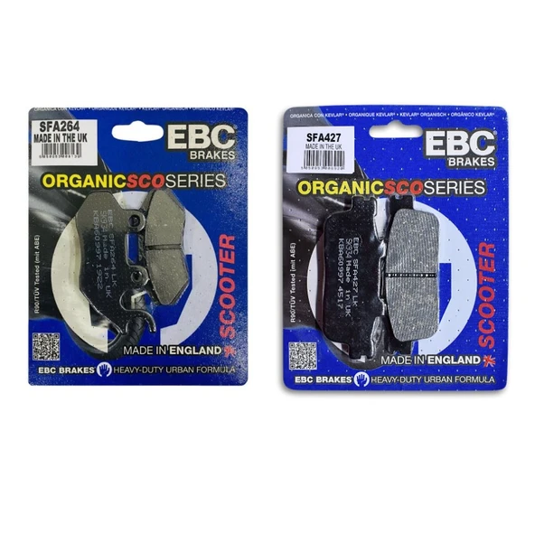 Sym HD 2 EFİ 200  Ön ve Arka Fren Balata Takımı EBC EB06
