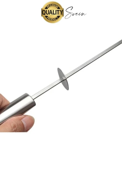 3 Adet 40 cm Premium Paslanmaz Çelik Saplı Izgara Şişleri Et Tavuk Barbekü Kebap Mangal Adana Urfa - 6