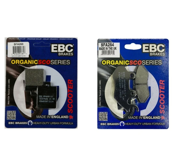 Sym Symphony ST 125 Ön ve Arka Fren Balata Takımı EBC EB02
