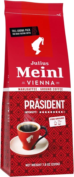Julius Meinl Prasident Filtre Kahve 220g - 3