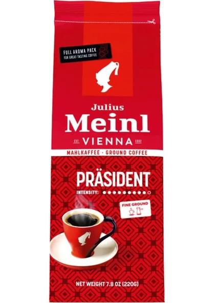 Julius Meinl Prasident Filtre Kahve 220g