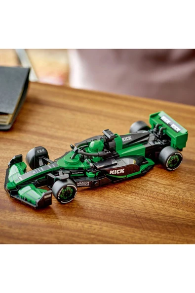 ® Speed Champions KICK Sauber F1® Team C44 Yarış Arabası 77247-10+ Oyuncak Yapım Seti(259 Parça) - 7