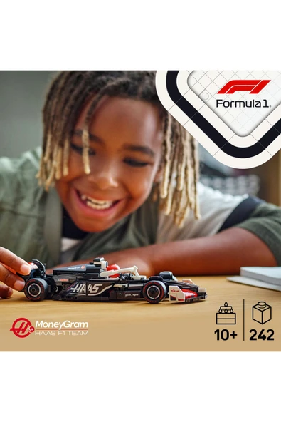 ® Speed Champions MoneyGram Haas F1® Team VF-24 Yarış Arabası 77250 10+ Oyuncak Yapım Seti (242 P) - 5