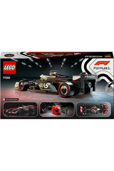 ® Speed Champions MoneyGram Haas F1® Team VF-24 Yarış Arabası 77250 10+ Oyuncak Yapım Seti (242 P) - 4