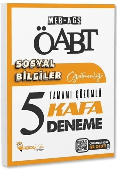 ÖABT MEB AGS Sosyal Bilgiler Öğretmenliği 5 Kafa Deneme Hoca Kafası