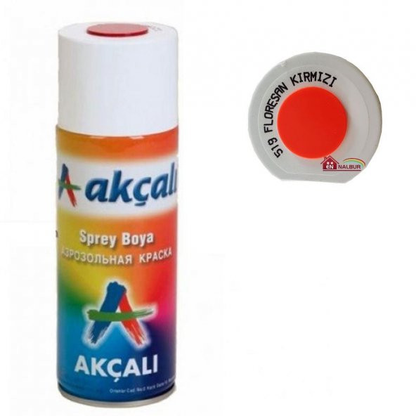 Akçalı Florasan Kırmızı Sprey Boya 519 - 2