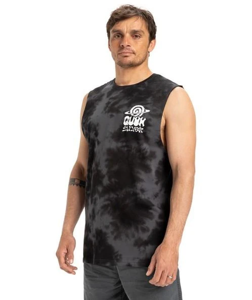 Quiksilver EQYZT08030-KVJ0 Td Cosmic Vibrations Muscle Erkek Spor Tişört - 2