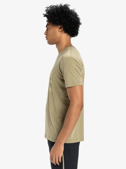 Quiksilver EQYKT04372-TMSH Coastal Run Ss Erkek Spor Tişört - 2