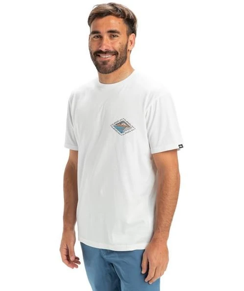 Quiksilver EQYZT08038-WBK0 Evo Future islands Ss Erkek Spor Tişört - 3