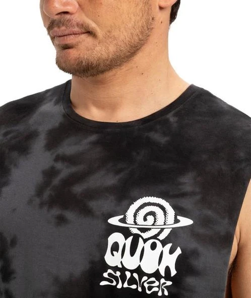 Quiksilver EQYZT08030-KVJ0 Td Cosmic Vibrations Muscle Erkek Spor Tişört - 5