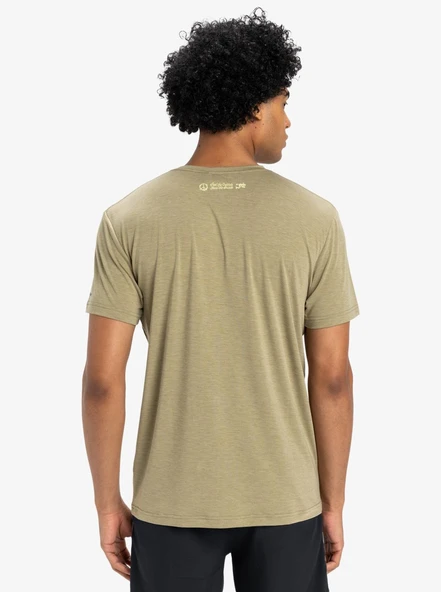 Quiksilver EQYKT04372-TMSH Coastal Run Ss Erkek Spor Tişört - 4
