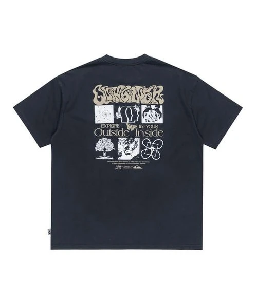 Quiksilver EQYZT08032-KVJ0 Hw Outside inside Ss Erkek Spor Tişört - 7